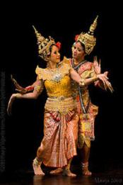 Khon dancing in Thailand